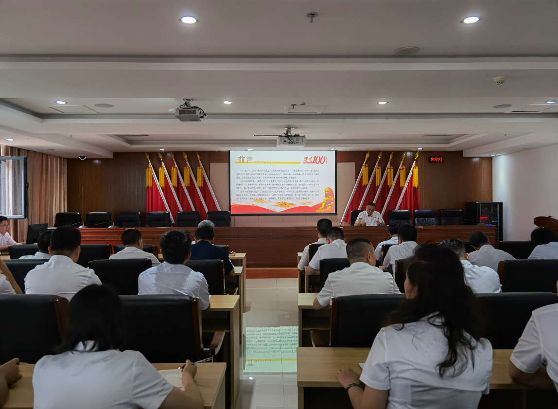 招標(biāo)咨詢集團學(xué)習(xí)貫徹習(xí)近平總書記“七一”重要講話精神專題黨課開講
